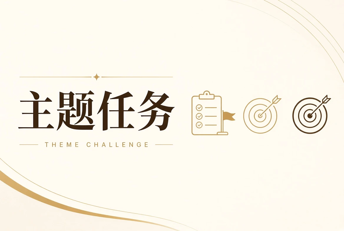 每日大赛主题任务相关视觉